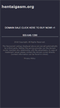 Mobile Screenshot of hentaigasm.org
